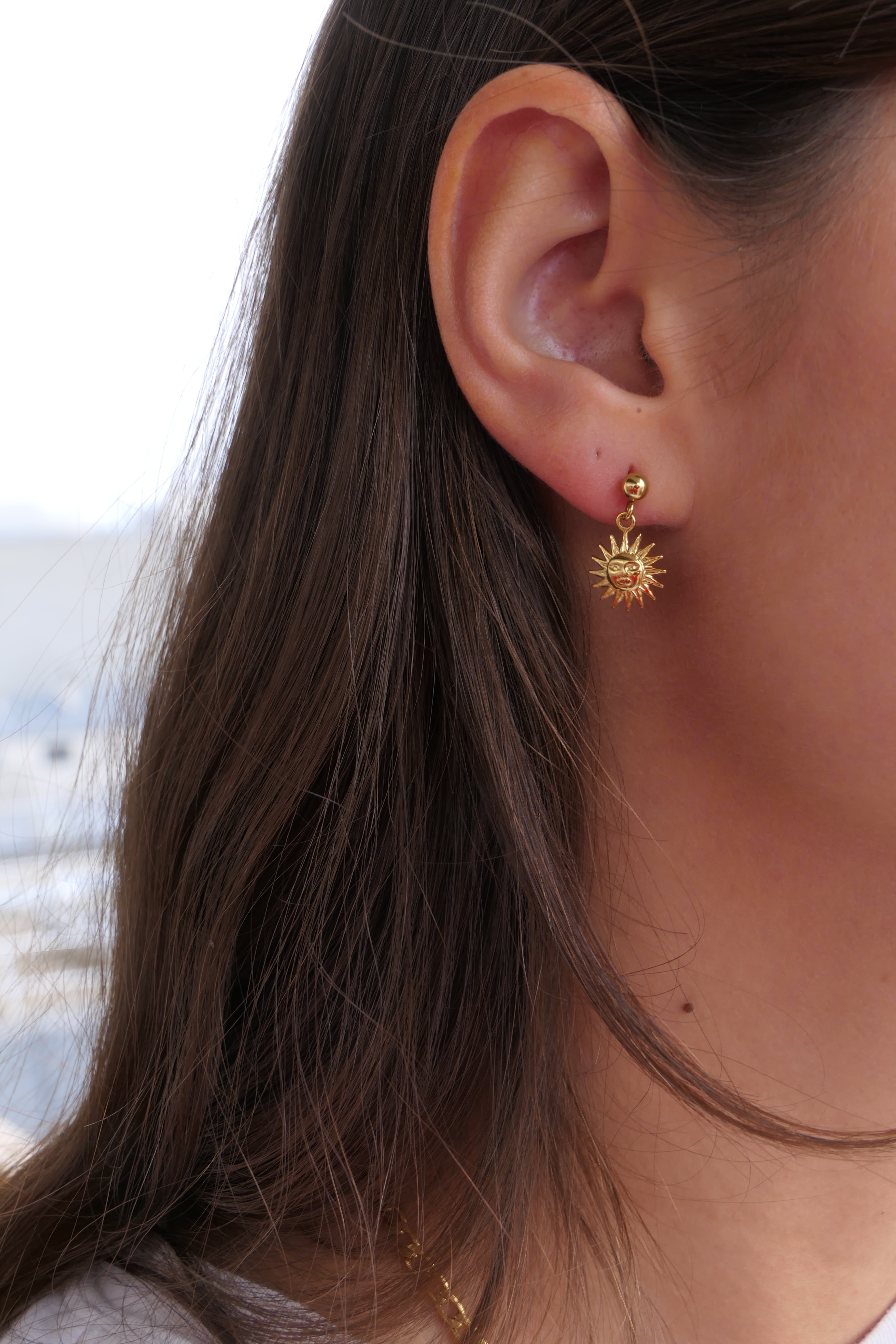 Boucles d'oreilles Sol