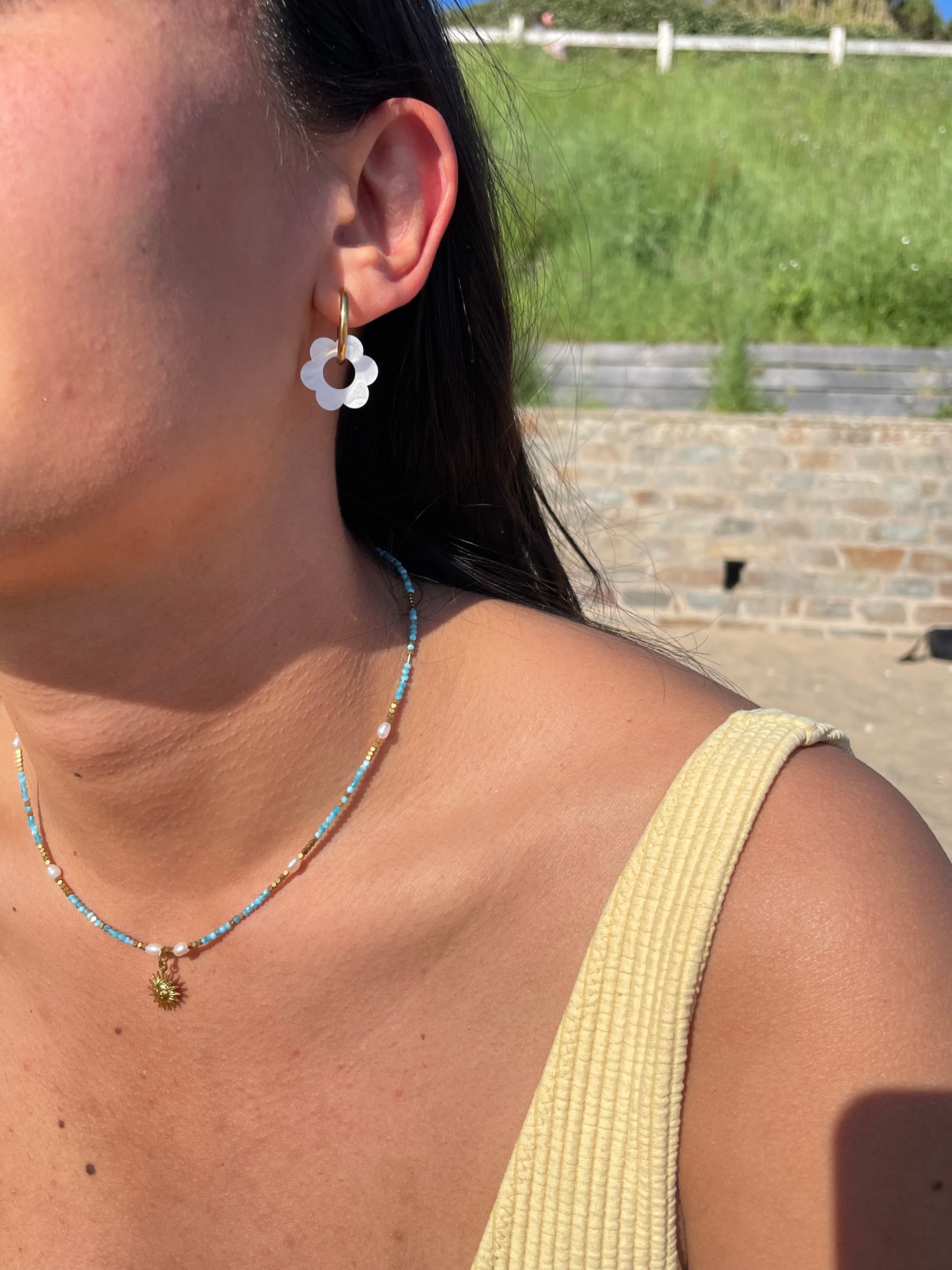 Boucles d'oreilles Flora