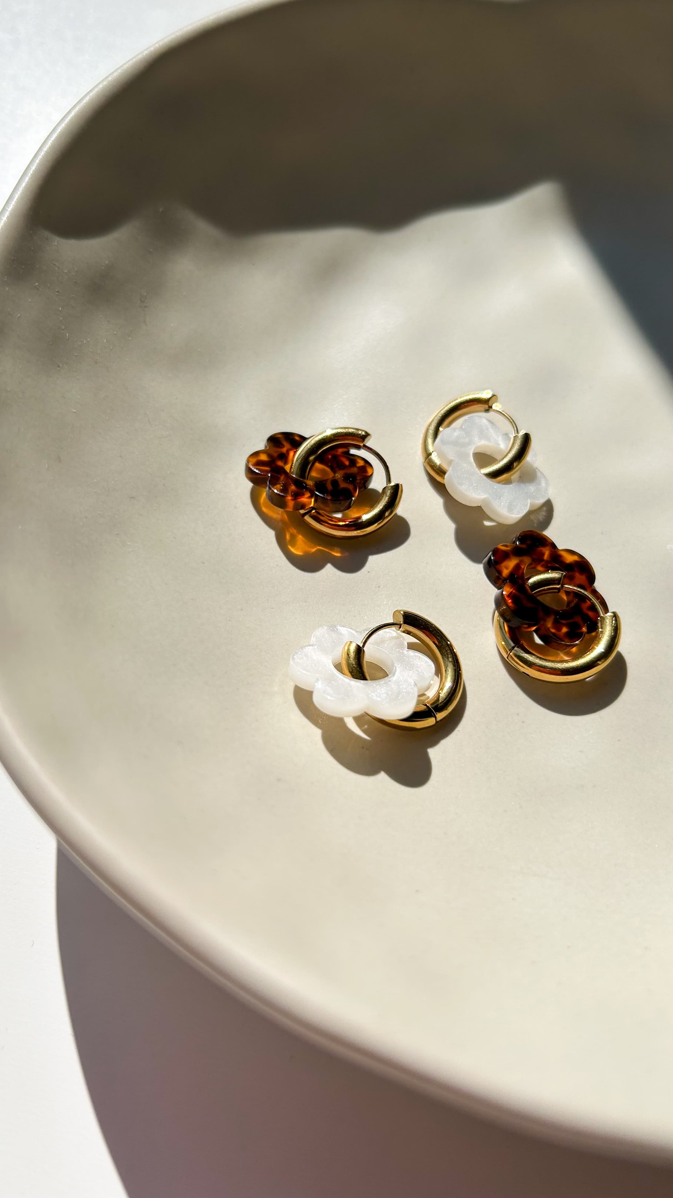 Boucles d'oreilles Flora